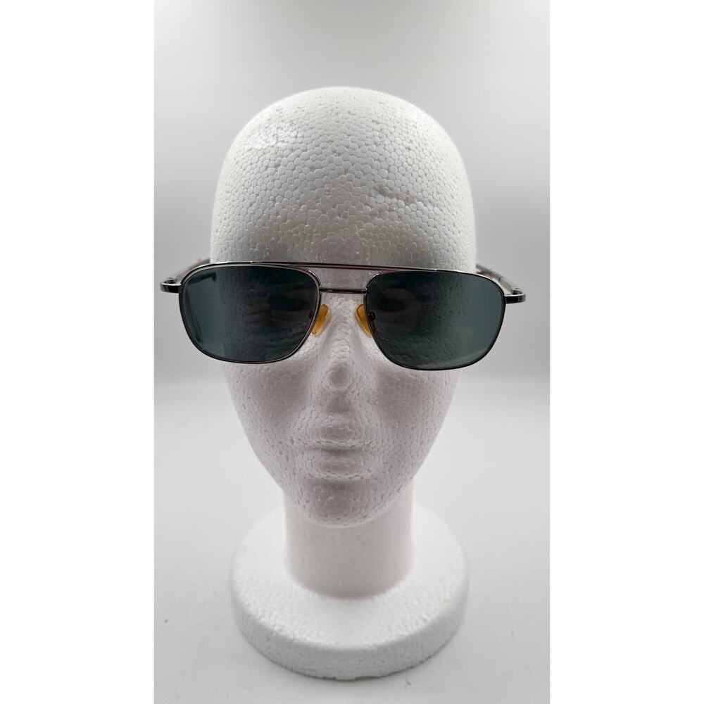 Vintage Firenza Silver Gray Metal Pilot Sunglasses FRAMES ONLY Hong Kong